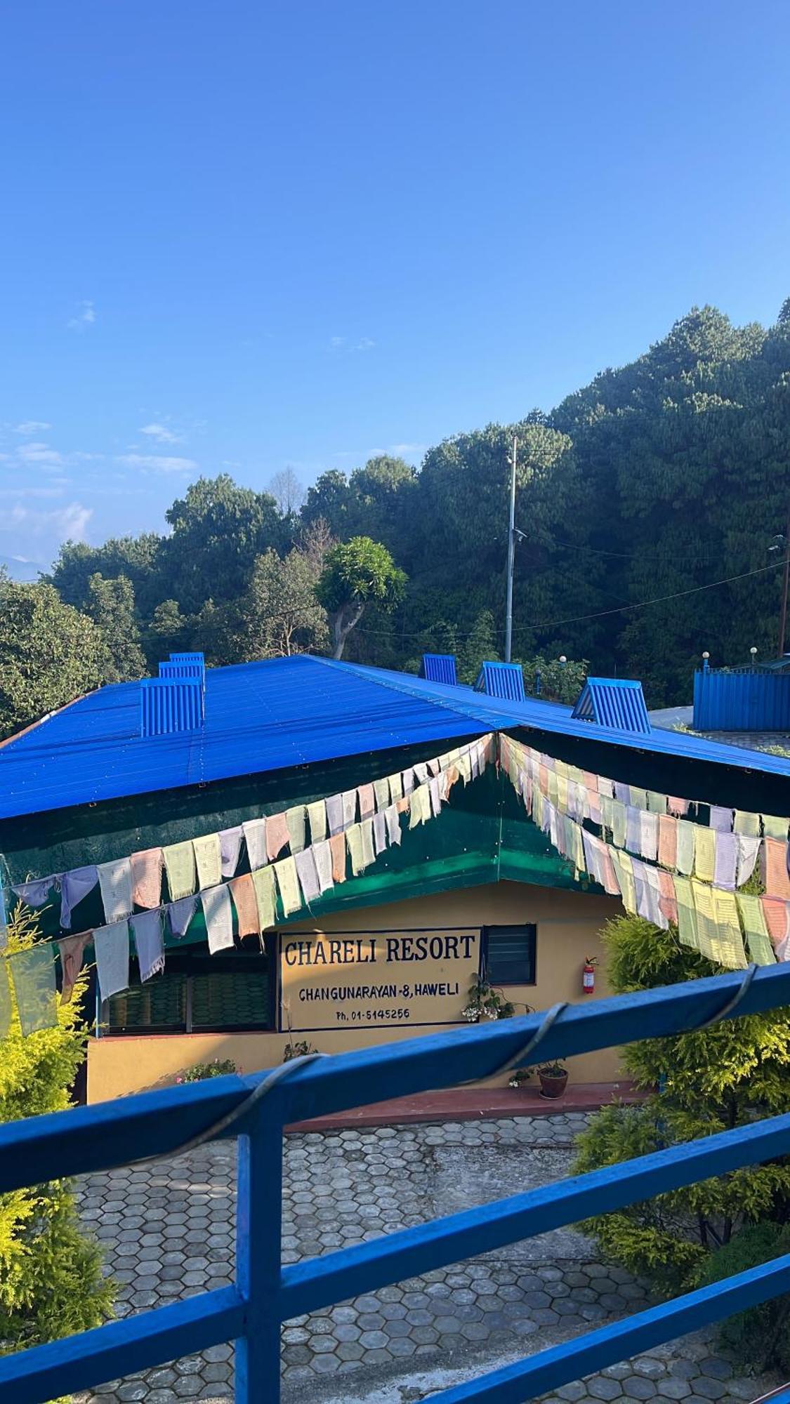 Chareli Resort Nagarkot Bagian luar foto